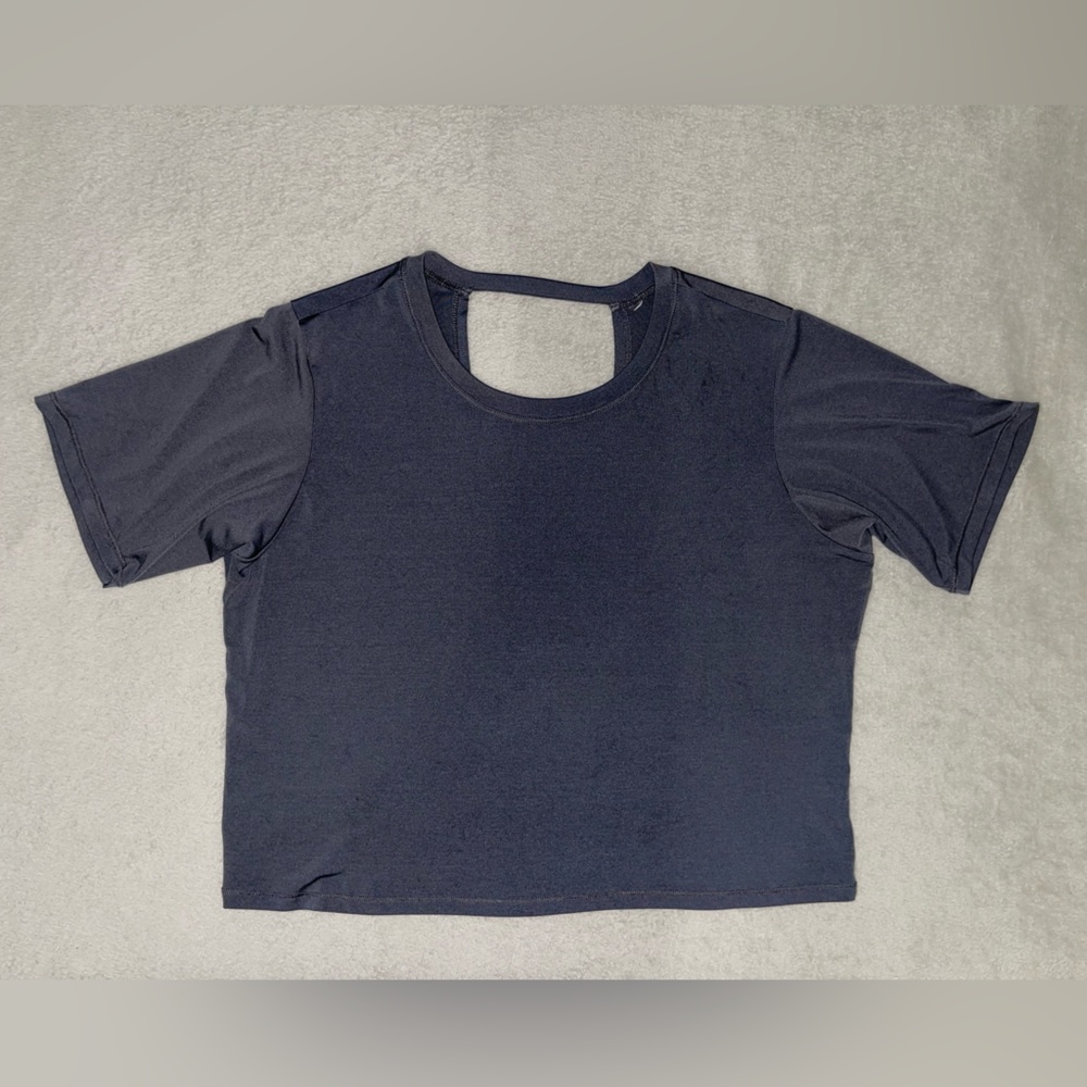 Open back athletic top